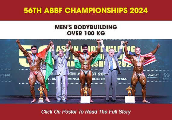 MEN'S BODYBUILDING OVER 100 KG...